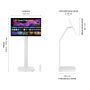 LG 32U889SA-W computer monitor 80 cm (31.5") 3840 x 2160 Pixels 4K Ultra HD LCD Touchscreen Kiosk Wit (32U889SA-W.AEU) thumbnail