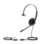 Yealink YHS34 Headset Bedraad Hoofdband Kantoor/callcenter Zwart (1308022) thumbnail