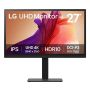 LG 27BA45U-B computer monitor 68,6 cm (27") 3840 x 2160 Pixels 4K Ultra HD Zwart (27BA45U-B) thumbnail