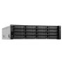 QNAP ES1640dc NAS Rack (3U) Intel® Xeon® E5 v2 familie E5-2420V2 DDR3 0 TB QNAP QES Zwart (ES1640DC-V2-E5-96G) thumbnail