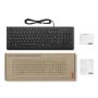 Lenovo 4Y41R64633 toetsenbord Thuis/Werk USB Amerikaans Engels Zwart (4Y41R64633) thumbnail