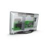 Philips 24HFL3014P/12 tv 61 cm (24") HD Zwart, Transparant 250 cd/m² (24HFL3014P/12) thumbnail