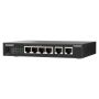 QNAP QSW-2104-2T-R2 netwerk-switch Unmanaged 10G Ethernet (100/1000/10000) Desktop Zwart (QSW-2104-2T-R2) thumbnail