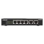 QNAP QSW-2104-2T-R2 netwerk-switch Unmanaged 10G Ethernet (100/1000/10000) Desktop Zwart (QSW-2104-2T-R2) thumbnail