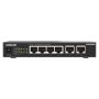 QNAP QSW-2104-2T-R2 netwerk-switch Unmanaged 10G Ethernet (100/1000/10000) Desktop Zwart (QSW-2104-2T-R2) thumbnail