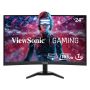 Viewsonic VX Series VX2468-PC-MHD LED display 61 cm (24") 1920 x 1080 Pixels Full HD Zwart (VX2468-PC-MHD) thumbnail