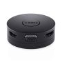 DELL DA300 Bedraad USB 3.2 Gen 2 (3.1 Gen 2) Type-C Zwart (470-ACWN) thumbnail