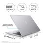 HP ZBook Firefly 16 G10 Intel® Core™ i7 i7-1360P Mobiel werkstation 40,6 cm (16") Touchscreen WUXGA 32 GB DDR5-SDRAM 1 TB SSD Wi-Fi 6E (802.11ax) Windows 11 Pro Grijs (98P97ET#ABH) thumbnail