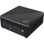 MSI CUBI N ADL S-225BEU PC/workstation barebone 0,69L maat pc Zwart N100 (CUBI N ADL S-225BEU) thumbnail