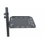 StarTech.com Beamertafel - Stevige Verrijdbare Laptop en Projectietafel (2x 10kg/schap) - Presentatiewagen/Computer Trolley/AV Projector Stand - In Hoogte Verstelbaar / Zwenkwielen met Rem (ADJPROJCART) thumbnail
