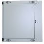 Intellinet 19" Double Section Wallmount Cabinet 6U Wandrek Grijs (713832) thumbnail