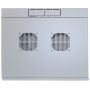 Intellinet 19" Double Section Wallmount Cabinet 6U Wandrek Grijs (713832) thumbnail