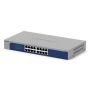 NETGEAR GS516-300EUS netwerk-switch Unmanaged Gigabit Ethernet (10/100/1000) Power over Ethernet (PoE) Grijs (GS516-300EUS) thumbnail