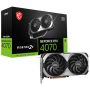 MSI VENTUS 4070 2X E1 12G OC NVIDIA GeForce RTX 4070 12 GB GDDR6X (4070VENTUS2XE112GO) thumbnail