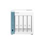 QNAP TS-431P3 NAS Tower Annapurna Labs Alpine AL-314 2 GB DDR3 0 TB QNAP Turbo System Turkoois, Wit (TS-431P3-2G) thumbnail