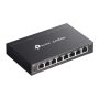 TP-Link ES208G netwerk-switch Managed Gigabit Ethernet (10/100/1000) Zwart (ES208G) thumbnail