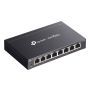 TP-Link Omada ES208G netwerk-switch Managed L2 Gigabit Ethernet (10/100/1000) Zwart (ES208G) thumbnail
