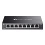 TP-Link Omada ES208G netwerk-switch Managed L2 Gigabit Ethernet (10/100/1000) Zwart (ES208G) thumbnail
