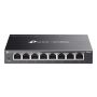 TP-Link Omada ES208G netwerk-switch Managed L2 Gigabit Ethernet (10/100/1000) Zwart (ES208G) thumbnail