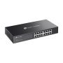 TP-Link ES216G netwerk-switch Managed Gigabit Ethernet (10/100/1000) Zwart (ES216G) thumbnail