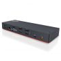 Lenovo 40AC0135EU laptop dock & poortreplicator Bedraad Thunderbolt 3 Zwart (40AC0135EU) thumbnail