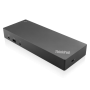 Lenovo ThinkPad Hybrid USB-C met USB-A Dock inclusief stroomkabel (40AF0135CN) thumbnail