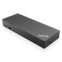 Lenovo ThinkPad Hybrid USB-C with USB-A Dock Bedraad USB 3.2 Gen 2 (3.1 Gen 2) Type-C Zwart (40AF0135DK) thumbnail
