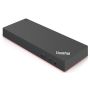 Lenovo 40AN0135EU laptop dock & poortreplicator Bedraad Thunderbolt 3 Zwart, Rood (40AN0135EU) thumbnail