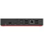 Lenovo 40AS0090EU laptop dock & poortreplicator Bedraad USB 3.2 Gen 1 (3.1 Gen 1) Type-C Zwart (40AS0090EU) thumbnail