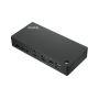 Lenovo 40AY0090IT laptop dock & poortreplicator Bedraad USB 3.2 Gen 1 (3.1 Gen 1) Type-C Zwart (40AY0090IT) thumbnail