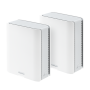 ASUS ZenWiFi BT8 WiFi 7 Mesh System 2er-Pack WLAN BE14000 Triband, 2x 2.5GbE + 2x 1GbE, Abdeckung bis zu 550 m² (90IG0930-MO3B20-PROMO) thumbnail