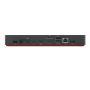 Lenovo 40B00300EU laptop dock & poortreplicator Bedraad Thunderbolt 4 Zwart, Rood (40B00300EU) thumbnail