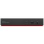 Lenovo ThinkPad Universal USB-C Smart Dock Bedraad Thunderbolt 4 Zwart (40B20135EU) thumbnail