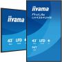 iiyama LH4364UHS-B1AG beeldkrant Digitale signage flatscreen 109,2 cm (43") LED Wifi 500 cd/m² 4K Ultra HD Zwart Type processor Android 24/7 (LH4364UHS-B1AG) thumbnail
