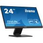 iiyama ProLite T2454MSC-B2AG computer monitor 60,5 cm (23.8") 1920 x 1080 Pixels Full HD LED Touchscreen Multi-gebruiker Zwart (T2454MSC-B2AG) thumbnail