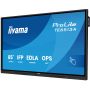 iiyama TE6513A-B1AG beeldkrant Interactief flatscreen 163,8 cm (64.5") Wifi 500 cd/m² 4K Ultra HD Zwart Touchscreen Type processor Android 18/7 (TE6513A-B1AG) thumbnail