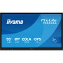 iiyama TE8613A-B1AG beeldkrant Interactief flatscreen 2,17 m (85.6") Wifi 450 cd/m² 4K Ultra HD Zwart Touchscreen Type processor Android 18/7 (TE8613A-B1AG) thumbnail