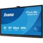 iiyama TE8613A-B1AG beeldkrant Interactief flatscreen 2,17 m (85.6") Wifi 450 cd/m² 4K Ultra HD Zwart Touchscreen Type processor Android 18/7 (TE8613A-B1AG) thumbnail