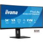 iiyama ProLite XCB3497WQSNP-B1 computer monitor 86,4 cm (34") 3440 x 1440 Pixels UltraWide Quad HD LED Zwart (XCB3497WQSNP-B1) thumbnail