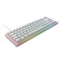 CHERRY K5V2 Compact toetsenbord Gamen USB QWERTY Scandinavisch Wit (CX-K5V2-RGB-CPT-TPWHITE-R-NOR) thumbnail