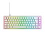 CHERRY K5V2 Compact toetsenbord Gamen USB QWERTY Scandinavisch Wit (CX-K5V2-RGB-CPT-TPWHITE-R-NOR) thumbnail