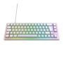 CHERRY K5V2 Compact toetsenbord Gamen USB QWERTY Scandinavisch Wit (CX-K5V2-RGB-CPT-TPWHITE-R-NOR) thumbnail