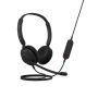 Jabra Evolve 10 Headset Bedraad Hoofdband Kantoor/callcenter USB Type-A Zwart (2699-820-109) thumbnail