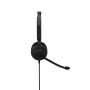 Jabra Evolve 10 Headset Bedraad Hoofdband Kantoor/callcenter USB Type-A Zwart (2699-820-109) thumbnail