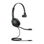 Jabra 23089-889-879 hoofdtelefoon/headset Bedraad Hoofdband Kantoor/callcenter USB Type-C Zwart (23089-889-879) thumbnail