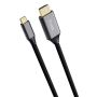 Trust 25630 tussenstuk voor kabels USB-C HDMI Zwart, Zilver (25630) thumbnail