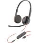 POLY Blackwire C3225 stereo USB-C-headset (bulk) (80S04A6) thumbnail