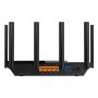 TP-Link Archer AX5400 draadloze router Gigabit Ethernet Tri-band (2,4 GHz / 5 GHz / 6 GHz) Zwart (ARCHER AXE75(EU)) thumbnail