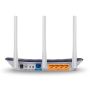 TP-Link AC750 draadloze router Fast Ethernet Dual-band (2.4 GHz / 5 GHz) Zwart, Wit (ARCHER C20(EU)) thumbnail