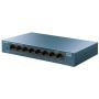 TP-Link LS108G Unmanaged Gigabit Ethernet (10/100/1000) Blauw (LS108G(UN)) thumbnail